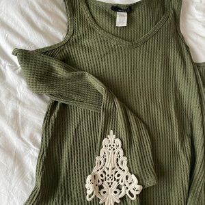 Forever21 Cold Shoulder Top